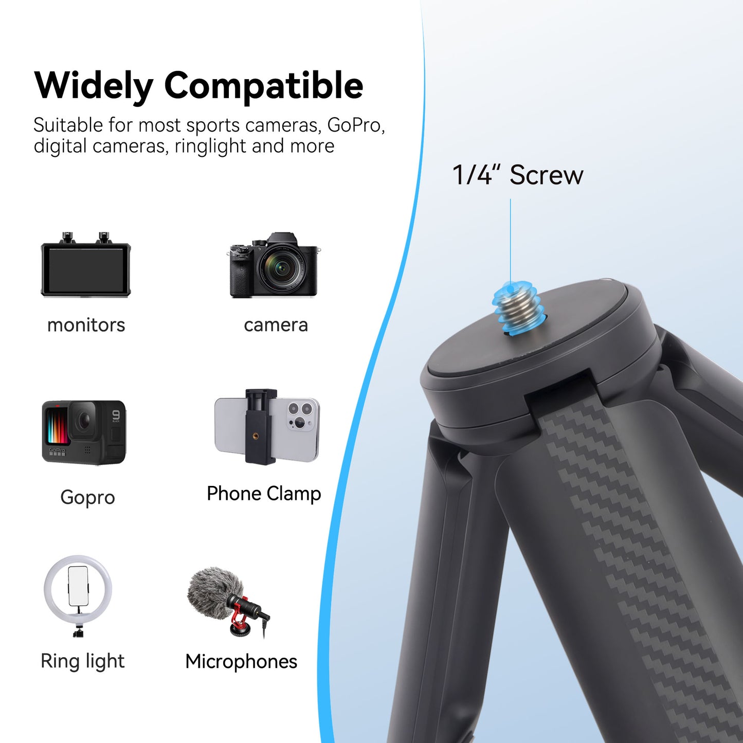 Mechrig Foldable Handle Bracket with Extension Mounts