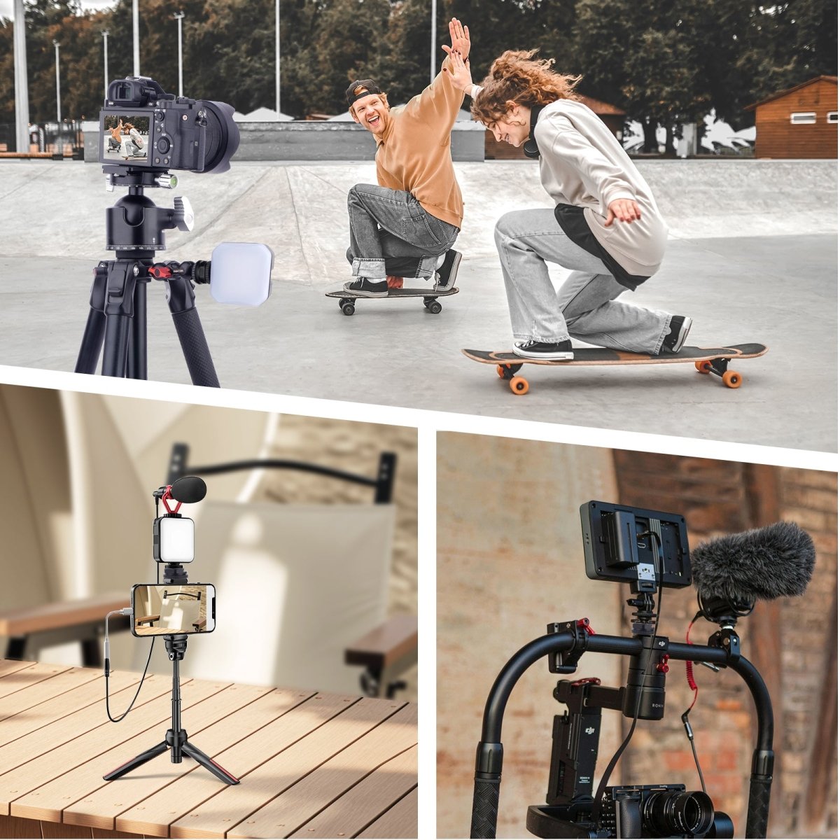 Mechrig 1/4" Screw Cold Shoe Adapter with Unidirectional Locking Design - CAME - TV