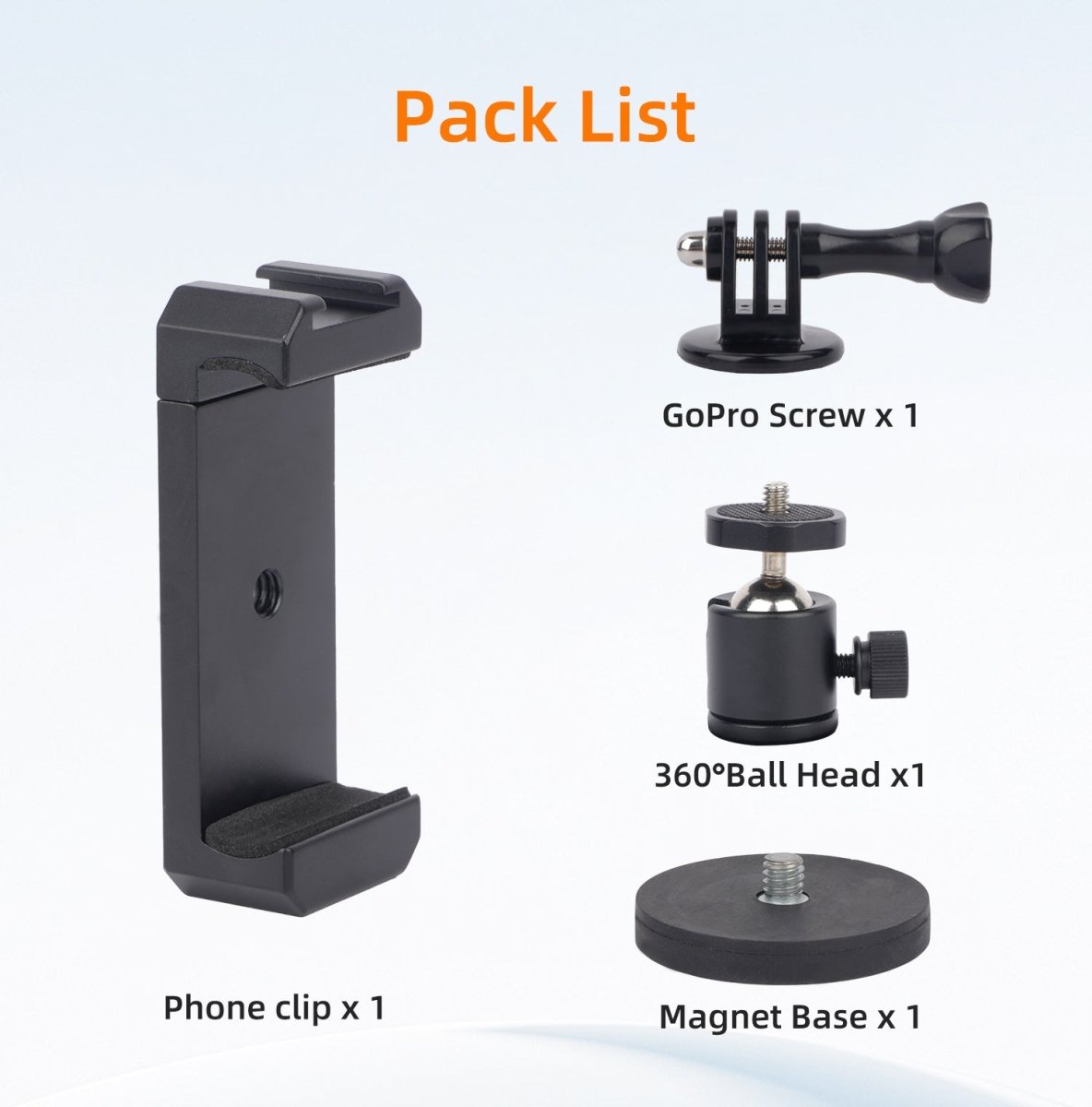 Mechrig 360° Ball Head High Magnet Base for Multi - Device - CAME - TV