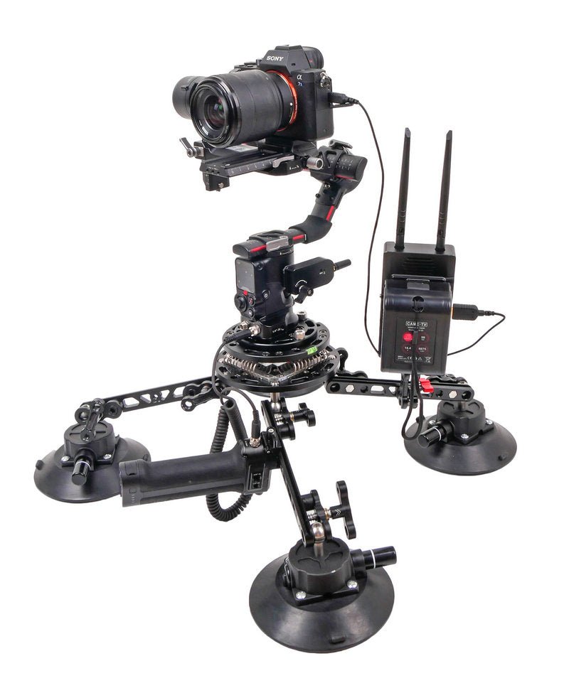 4 Arm Suction Cup Mount 10kg Capacity RS2 Compatible - CAME-TV