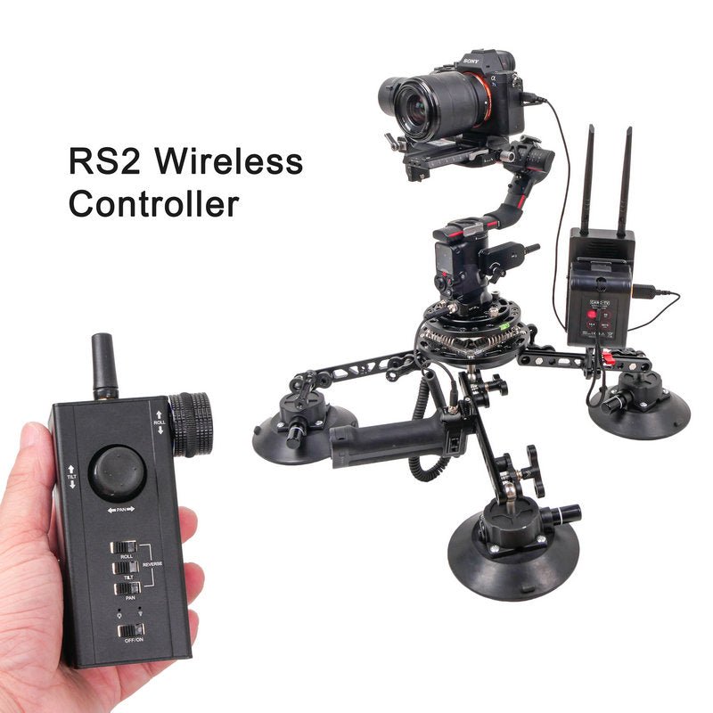 4 Arm Suction Cup Mount 10kg Capacity RS2 Compatible - CAME-TV