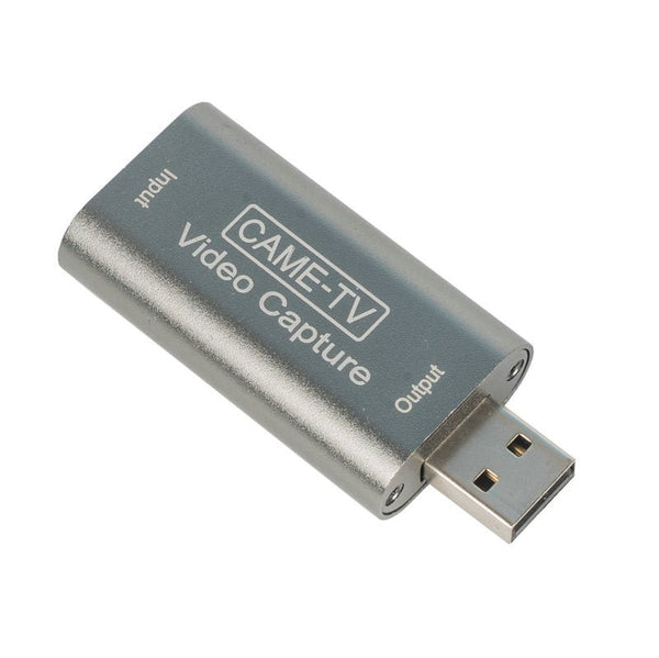 HDMI Video Capture Card - 4K/1080p 60fps, USB 3.0, With Mic & Audio Ports For Game Streaming & Recording