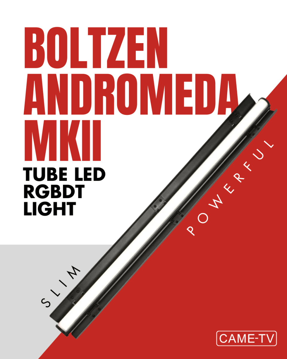 Add Color Anywhere with the CAME-TV Boltzen Andromeda MKII Tube Light! - CAME-TV