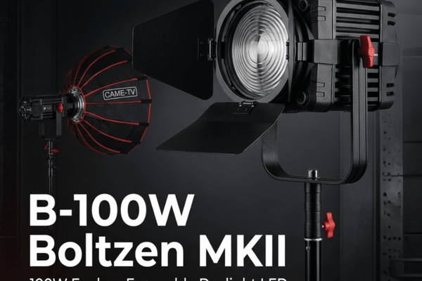 Light Up Your Productions with the Boltzen 100W MKII Fresnel LED!