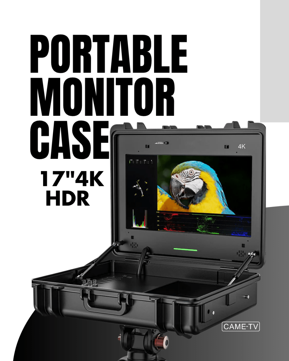 Monitor Every Detail with the CAME-TV 17 Inch 4K HDR Production Monitor - CAME-TV