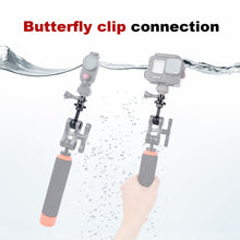 1 - Inch Ball Head Camera Mount Adapter with Dual Screw Holes - Aluminum Alloy Universal Clamp for DSLR, GoPr0, Insta360 Underwater - CAME - TV
