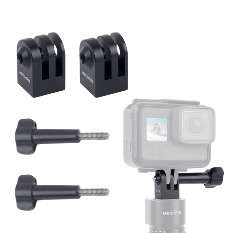 1/4 Tripod Adapter Compatible with Gopro, Aluminum Camera 1/4 - 20 Tripod Mount Adapter Compatible with Gopro Hero 11,10, 9, 8, 7, 6, 5, 4, 3+, 3, 2, 1, DJI OSMO Action and More (2 Pack) - CAME - TV