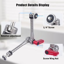 CAME-TV Aluminum Alloy 11'' Magic Arm with Load 2kgs
