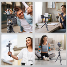 360 Rotation Aluminum Alloy Phone Mount Clamp with Cold Shoe & Arca Plate - Universal Horizontal/Vertical Holder for iPhone Samsung Vlog Live Streaming Camera Accessories - CAME - TV