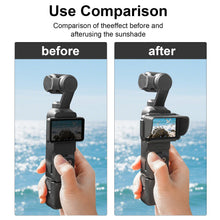 Mechrig DJI Pocket 3 Ultra-Light Sunshade – Quick-Release, Glare-Free