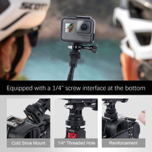 Mechrig Universal Dual-Screw 360° Action Camera Mount with Cold Shoe