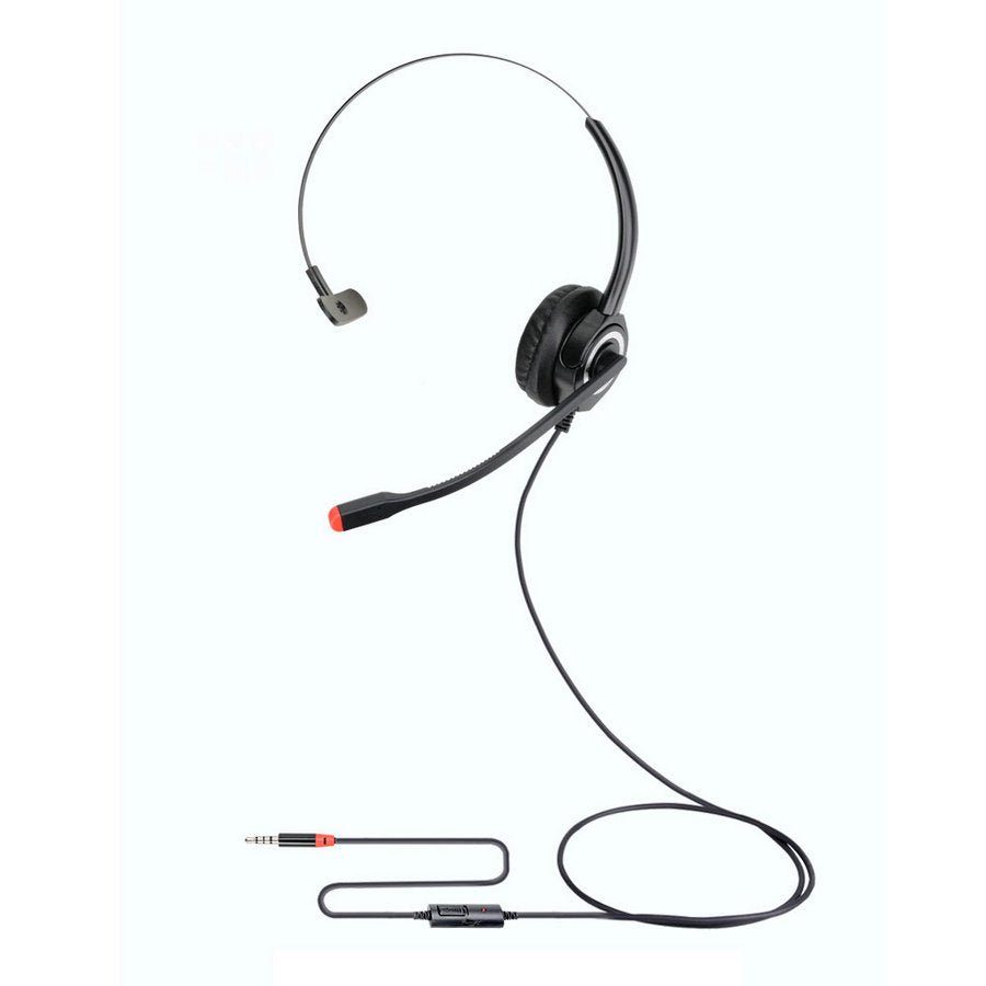 Pack Lightweight Wired Headset with Microphone, Suitable for