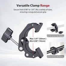 CAME-TV Universal Super Clamp with Movable Feet