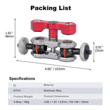 CAME-TV Pro-Grade Multi-Angle Magic Arm with 360° Dual Ball Heads