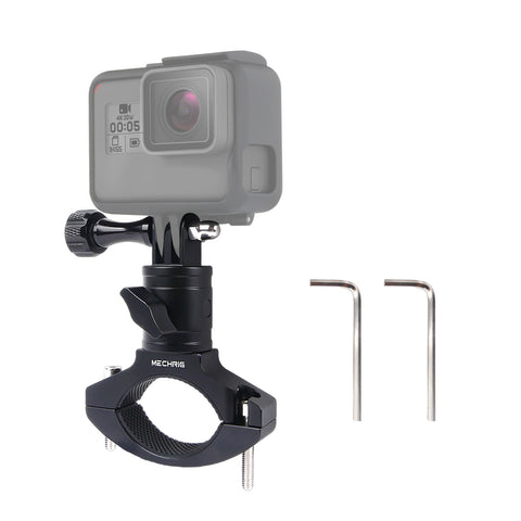 Handlebar Adapter Bracket for 1.06 inches to 1.45 inches Diameter Handlebar for GoPro Hero 13/12/11/10/9/8/7/6/5/4/3+