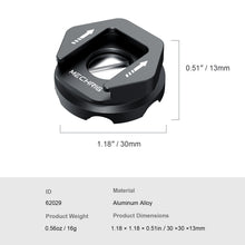Mechrig Cable Clamp with Cold Shoe Mount for Cables Diameter 2-5mm