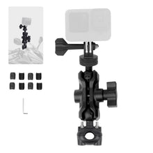 Mechrig Dual Ball Head Motorcycle Mirror Anti-theft Action Camera Mount