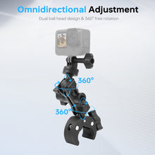 Mechrig Heavy-Duty Nylon Adjustable Action Camera Clamp Mount