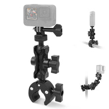 Mechrig Heavy-Duty Nylon Adjustable Action Camera Clamp Mount