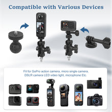 Mechrig M10 Thread 360° Adjustable Motorcycle Mount for Action Camera