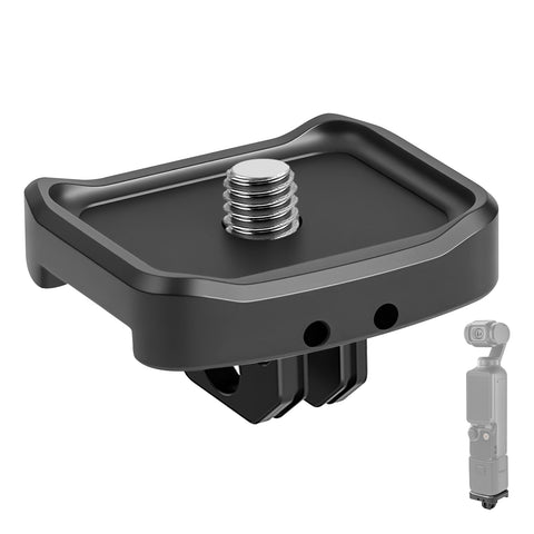 Mechrig Magnetic Foldable Adapter Pocket3 Mount Base for Pocket3 Threaded Mounting Grip