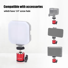 Mechrig Tripod Ball Head Base with 1/4 Screw 360° Rotation Aluminum Alloy with Positioning Hole