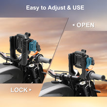 Mechrig Universal M8 Thread Motorcycle Phone Mount with Action Camera Stand