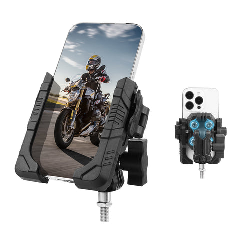 Mechrig Universal M8 Thread Motorcycle Phone Mount with Action Camera Stand