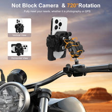 Mechrig Universal M8 Thread Motorcycle Phone Mount with Action Camera Stand