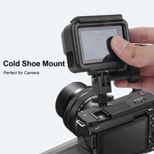 Action Camera Cold Shoe Mount Adapter Compatible with GoPro Accessories Go Pro DJI Insta360 AKASO, Metal 1/4