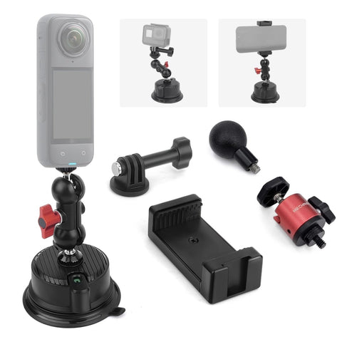 All - in - One Suction Cup Mount: Versatile, Rotatable & Secure for Every Device - CAME - TV
