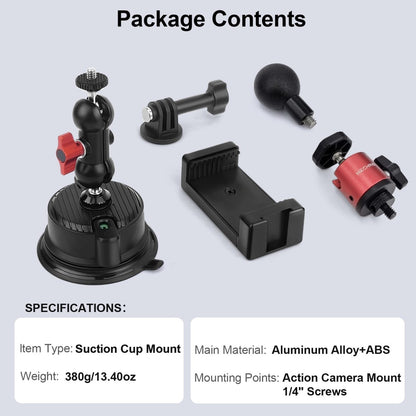 All - in - One Suction Cup Mount: Versatile, Rotatable & Secure for Every Device - CAME - TV