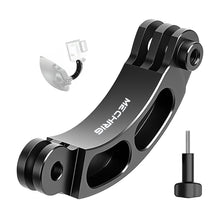 Aluminum Alloy Curved Extension Arm Mount Helmet Mount for GoPro Hero 12/11/10/9/8/7/6/5 Black, DJI Osmo Action Cameras - CAME - TV