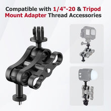 Butterfly Clip with Dual 1/4