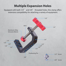 C - Clamp Camera Mount with 1/4