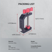 C - Clamp Camera Mount with 1/4
