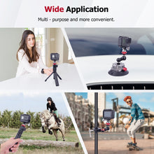 CAME - TV 360° Adjustable Multi - Mount Hot Shoe Adapter for GoPro - Titanium - CAME - TV