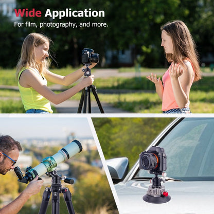 CAME - TV 360° Aluminum Panoramic Ball Head with Arca - Swiss Plate - CAME - TV
