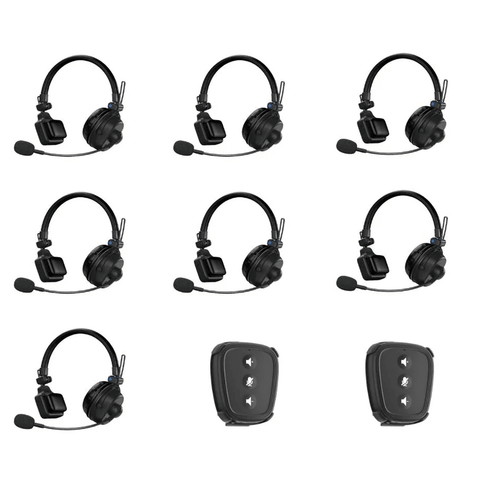 CAME-TV 7PCS WAERO Pro Intercom + 2PCS NANO Intercom Kit - CAME-TV