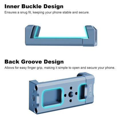 CAME - TV Aluminum Alloy Adjustable Phone Clamp with Positioning Holes - CAME - TV