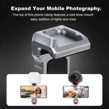 CAME - TV Aluminum Universal Tripod Phone Adapter Holder with Cold Shoe Mount - CAME - TV