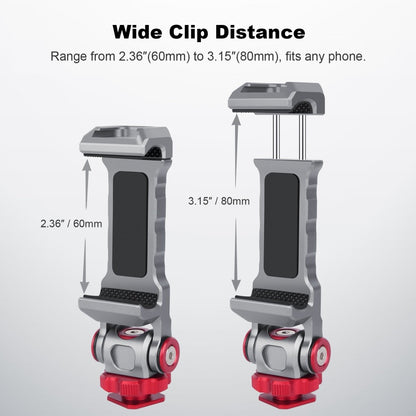 CAME - TV Aluminum Universal Tripod Phone Adapter Holder with Cold Shoe Mount - CAME - TV