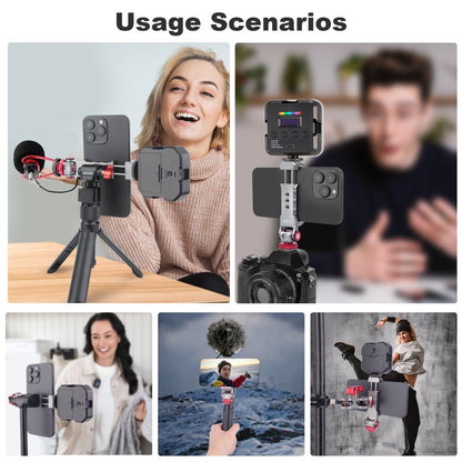 CAME - TV Aluminum Universal Tripod Phone Adapter Holder with Cold Shoe Mount - CAME - TV