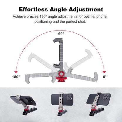 CAME - TV Aluminum Universal Tripod Phone Adapter Holder with Cold Shoe Mount - CAME - TV
