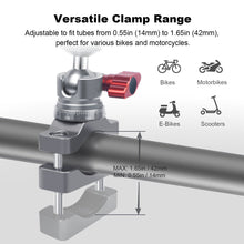 CAME - TV CNC Aluminum Handlebar Clamp Mount with 360° Ball Head and 1/4