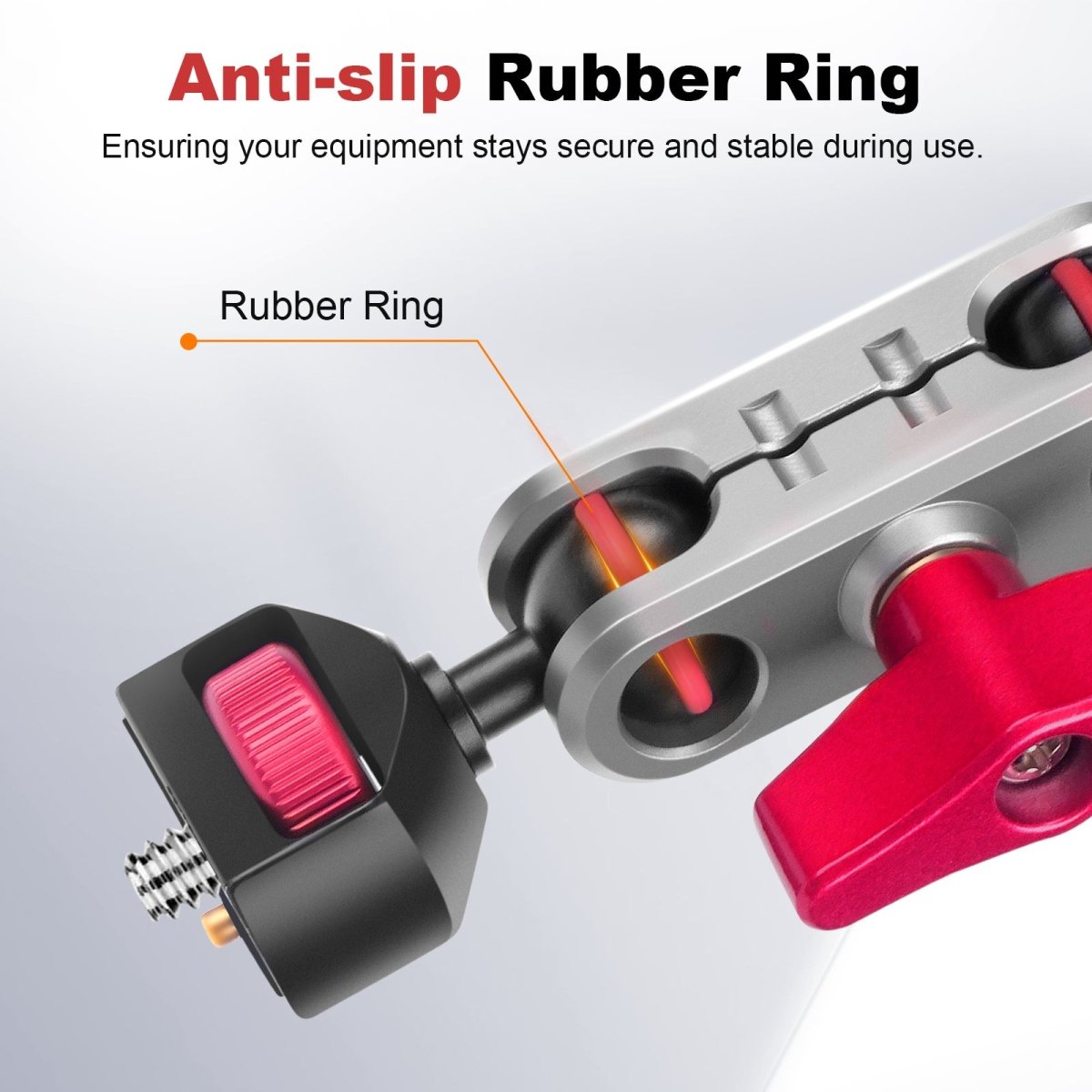 CAME - TV Double Ball Head Articulating 1/4 Inch Screw Magic Arm - CAME - TV