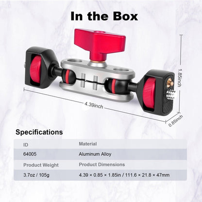 CAME - TV Double Ball Head Magic Arm with Dual 1/4" Screw - CAME - TV