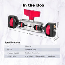 CAME - TV Double Ball Head Magic Arm with Dual 1/4