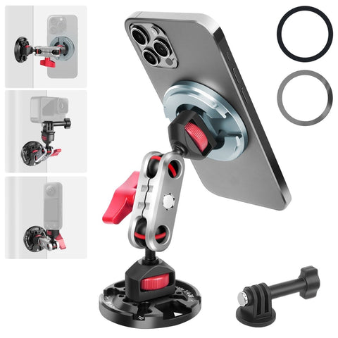 CAME - TV Multi - function Magnetic Mount Kit - 360° Rotate, Strong Hold for Phones/Action Cameras - CAME - TV