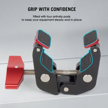 CAME - TV Universal 52mm Super Clamp with Movable Feet - CAME - TV